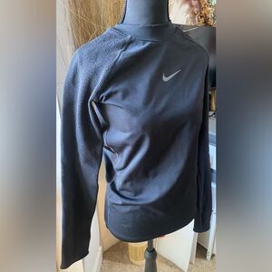 Nike Black Performance Long Sleeve Running Top